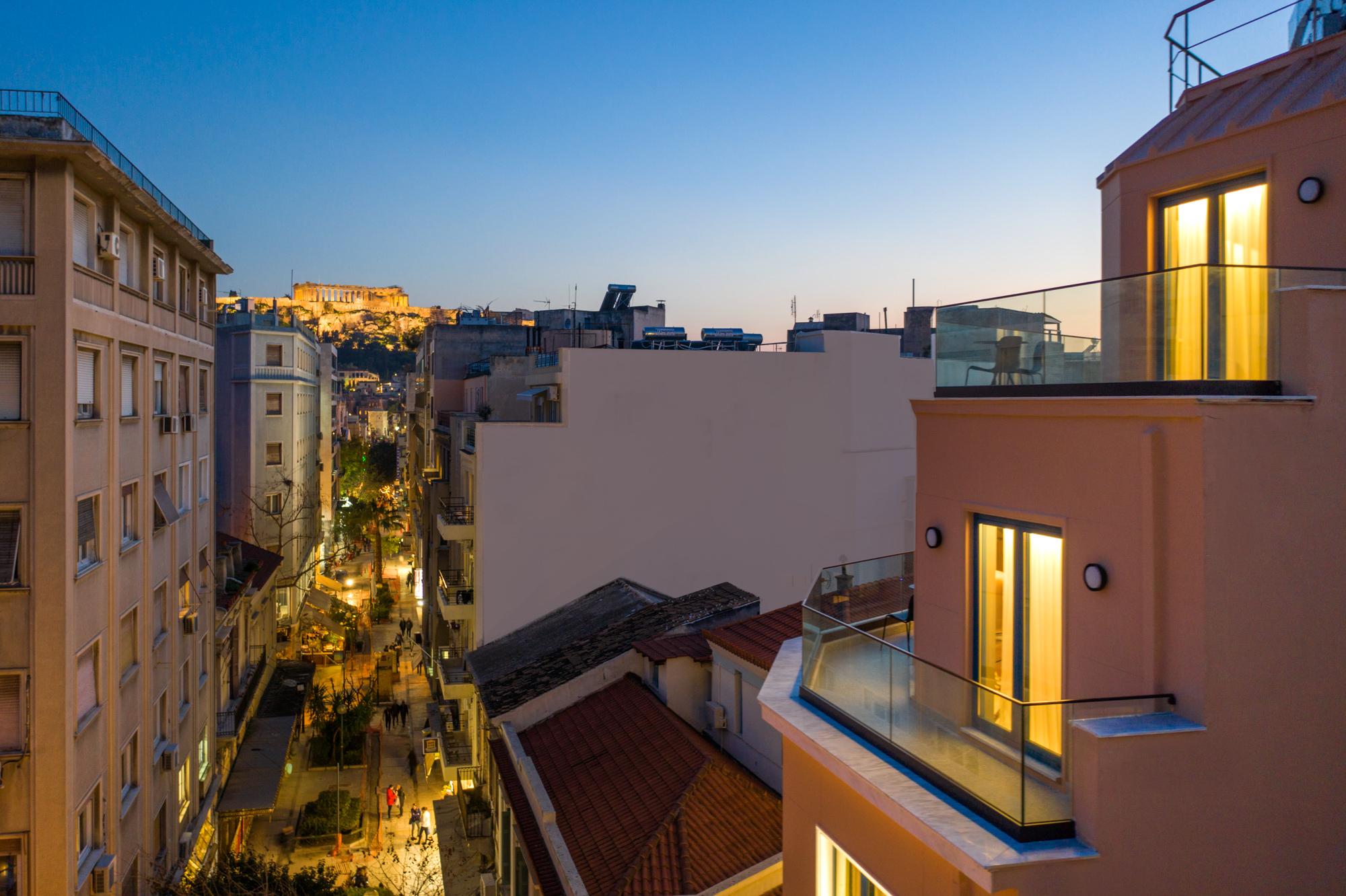 Bob W Eolou Hotel Athen Eksteriør billede